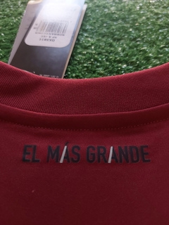 Imagen de Camiseta alternativa 2019 bordo sin publicidad nueva con etiqueta