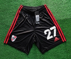 Short negro 2019-20 logo Adidas rojo nuevo - Indumentaria Monumental