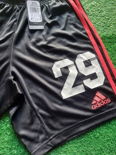 Short negro 2019-20 logo Adidas rojo nuevo - comprar online