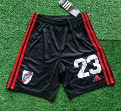 Short negro 2019-20 logo Adidas rojo infantil estampado talle 14A