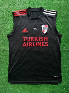 Musculosa entrenamiento negra 2021 talle M