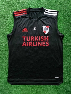 Musculosa entrenamiento negra 2021 talle M