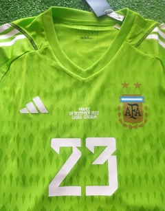 Camiseta Arquero AFA 2022 en internet
