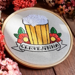 Cervejinha - bordado sob encomenda - Coleção Brazil Starter Pack - comprar online