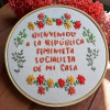 Bienvenido A La República Feminista - bordado sob encomenda