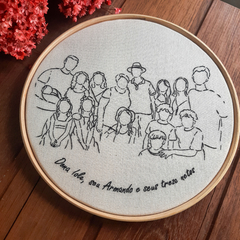 Bordado Personalizado - Foto Bordada - comprar online