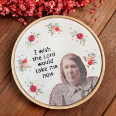 Bordado Personalizado - Foto impressa na internet