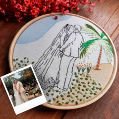 Bordado Personalizado - Foto Bordada - Yaoot Bordados