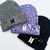 Beanie (gorro de lana) con argollitas LOGO BTS - comprar online