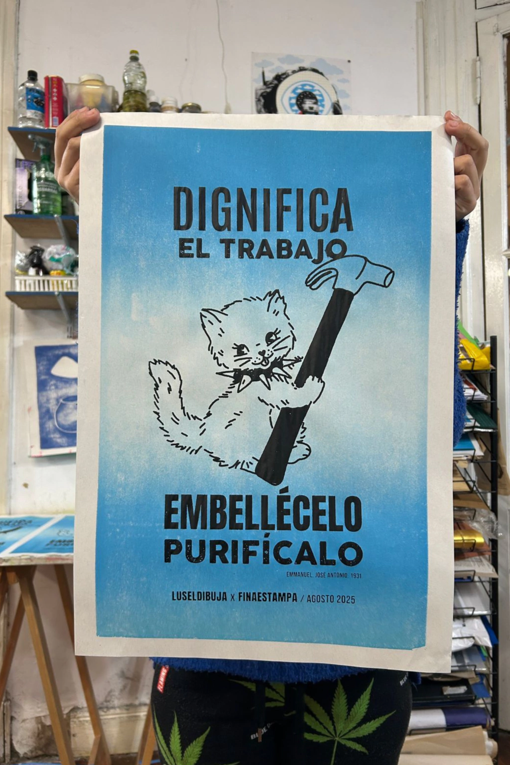 Afiche "Dignifica"
