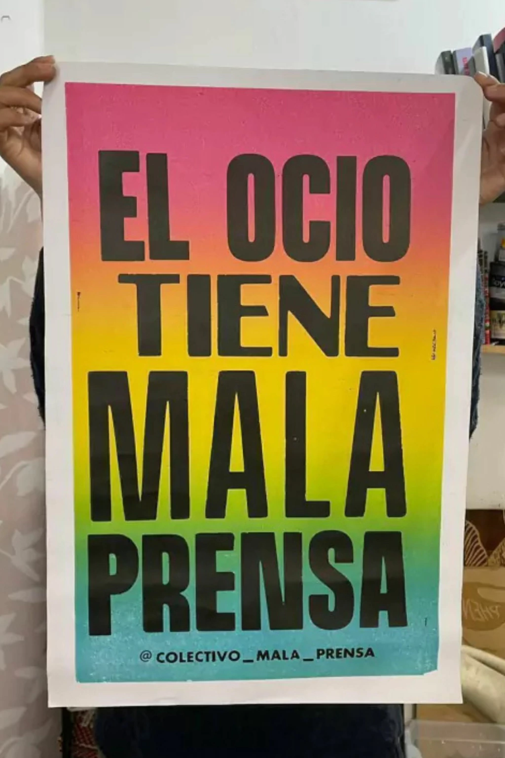 Afiche " Ocio "