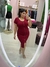 Vestido Canelado com Ziper 383