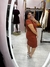 Vestido Canelado com Ziper 383 - loja online