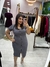 Vestido Canelado com Ziper 383 - comprar online