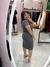 Vestido Canelado com Ziper 383 - comprar online