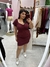 Vestido Ana Ruga Decote Franzido 599 - loja online