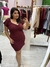 Vestido Ana Ruga Decote Franzido 599
