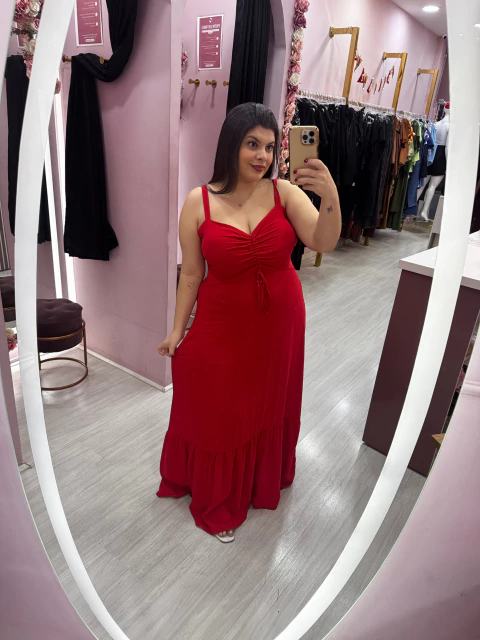 Vestido Gabriela Longo Viscolinho 593 - comprar online