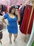 Vestido Ana Ruga Decote Franzido 599 - comprar online