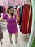 Vestido Ana Ruga Decote Franzido 599 - loja online