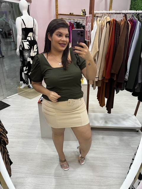 Blusa Canelada Dani 548 - comprar online