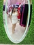 Vestido Ana Ruga Decote Franzido 599 - comprar online