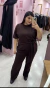 Conjunto Moletinho Blusa com Amarração + Calça Pantalona