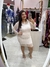 Conjunto Vestido Lurex Manga Longa 812
