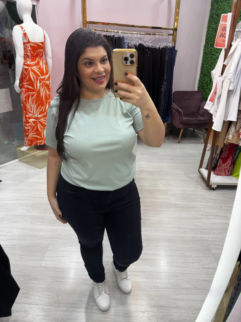 Blusa Ágata Manga Curta 013 - comprar online