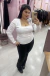 Blusa Tay Decote e manga em renda 1147 - loja online