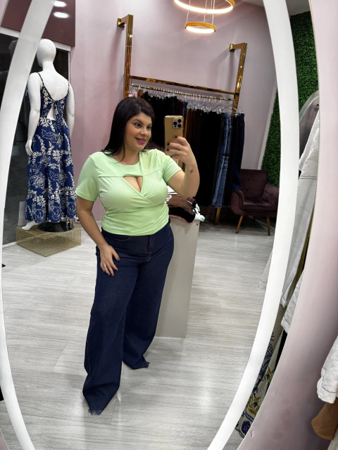 Cropped Kira Ribana 979 - comprar online