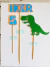 Kit Deco Torta Dinosaurio