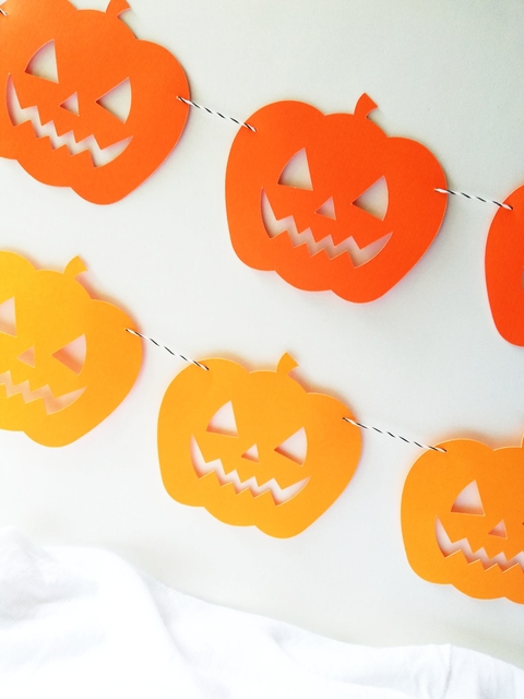 Guirnalda calabazas