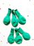 Globos latex standard 9" x 5 u. VERDE - comprar online