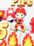 Decoración Torta fiesta de cumpleaños Bomberos 