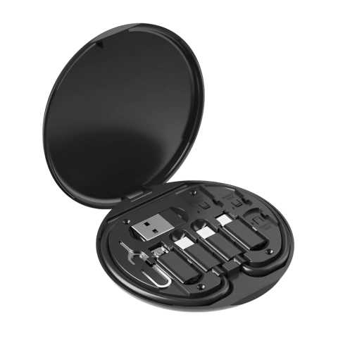 Kit integral de conectividad 6 en 1 pSolution. Multifuncionalidad en un solo producto: Este kit incluye seis conexiones esenciales que permiten integrar diversos dispositivos y accesorios de manera sencilla y rápida, ampliando notablemente la conectividad