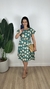 Vestido Melissa Viscolycra Verde Folhas - comprar online