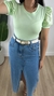Saia Jeans Marrice Fenda Frontal