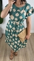 Vestido Melissa Viscolycra Verde Folhas na internet