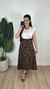 Saia Envelope Midi Animal Print