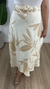 Saia Envelope Midi Floral Nude na internet