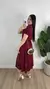 Imagem do Vestido Midi Chemise Viscolinho Marsala
