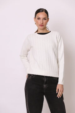 Sweater CLARA - blanco - comprar online