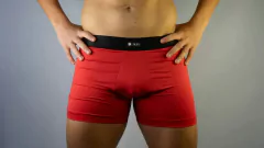 BOXER ROJO | MICROFIBRA (SPORT) en internet