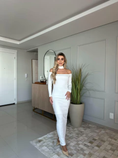 Vestido Manoella Manga Longa - comprar online