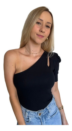 Blusa Delave Store Feminina Ombro So Bufante - Delavê
