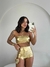 Imagem do Conjunto Biquíni Hot Pants Metalizado Carnaval