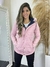 Sobretudo Casaco Parka Jaqueta Dupla Face Duas Cores - comprar online