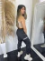 Calça Cargo Jogger Tactel Feminina Com Correntes e Detalhes Refletivos na internet