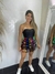 Saia De Fitas Metalizada Colorida 40cm Carnaval - loja online